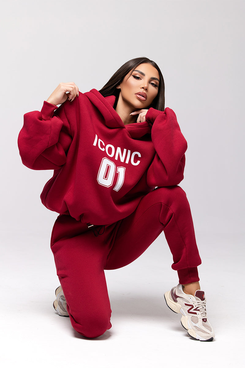 Панталон Iconic Burgundy