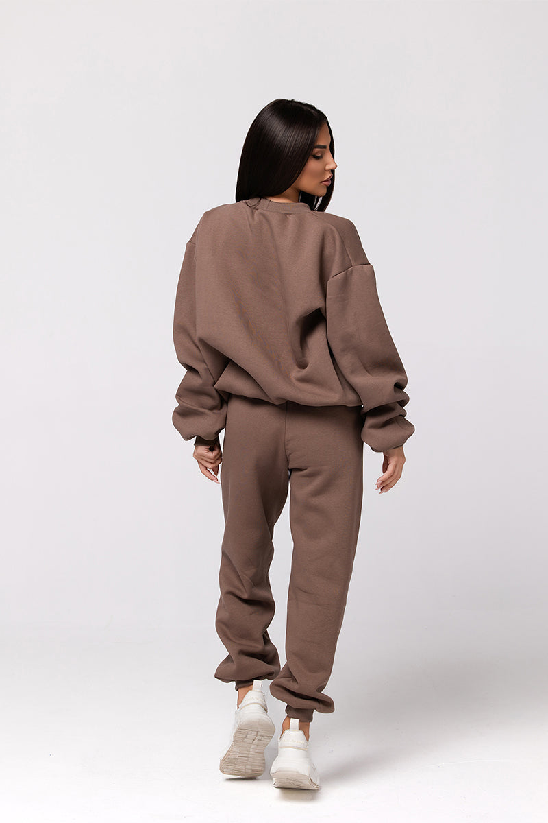 Суитшърт Wifey Mocha