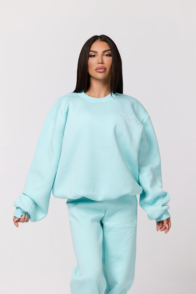 Суитшърт Wifey Mint