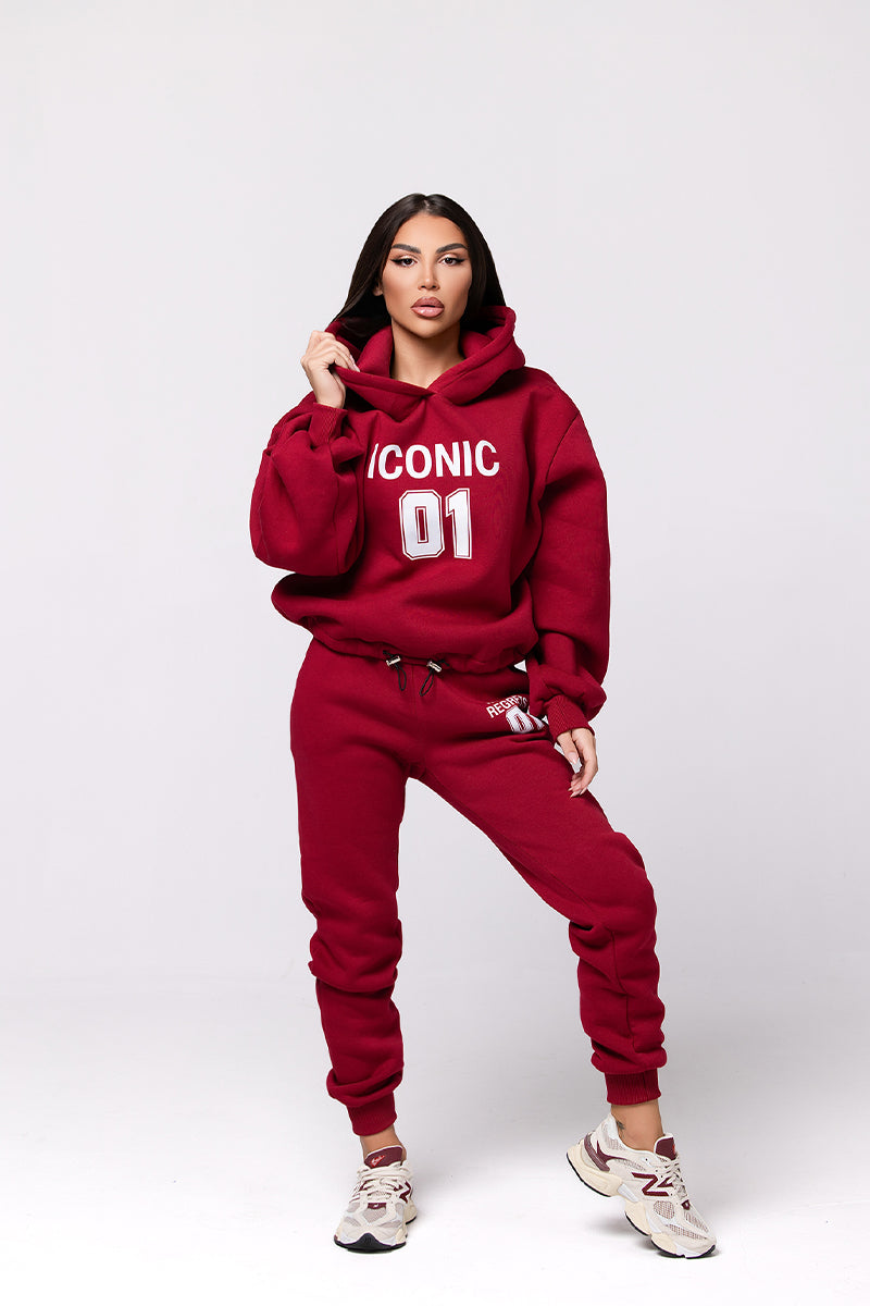 Панталон Iconic Burgundy