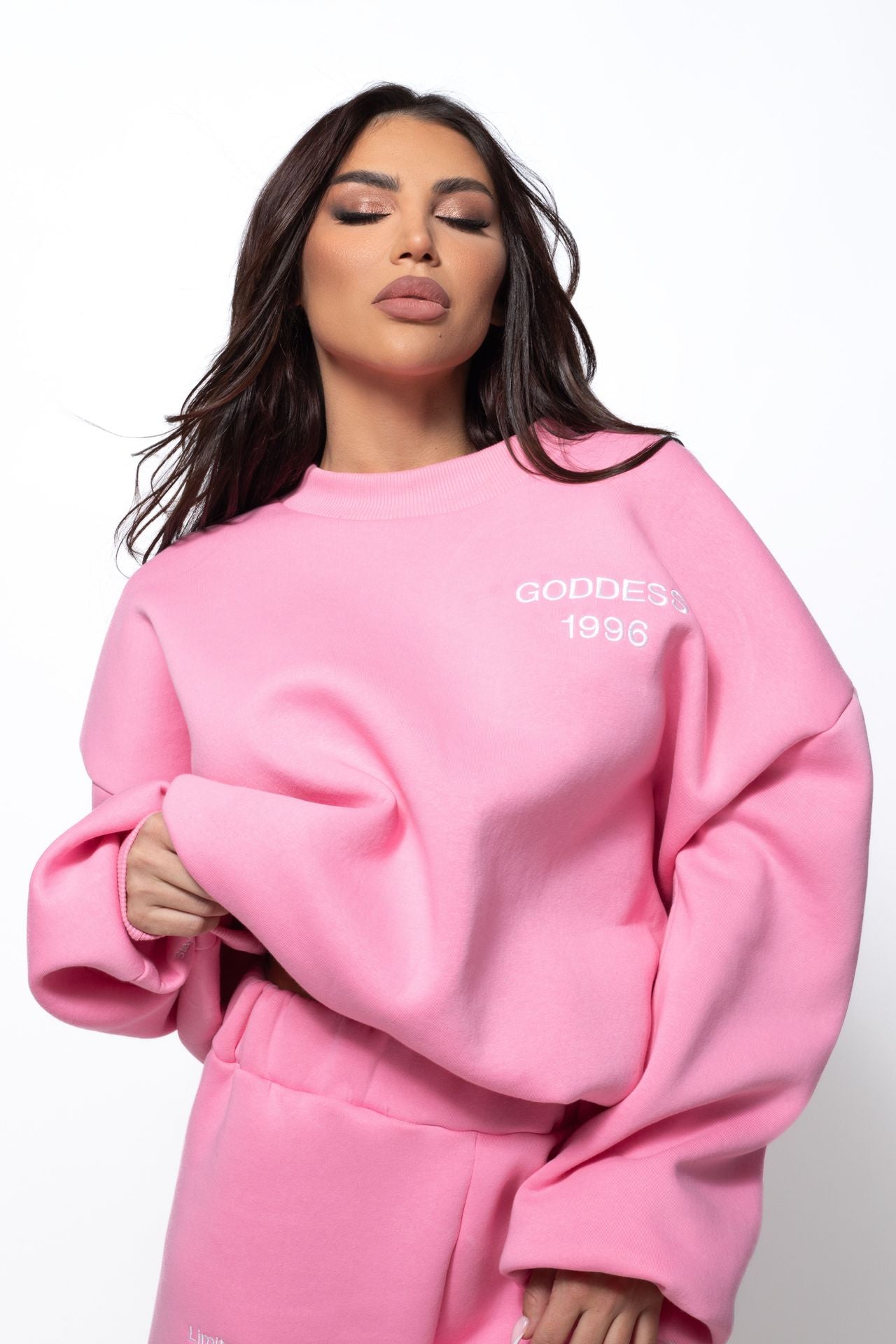 Суитшърт Wifey Pink